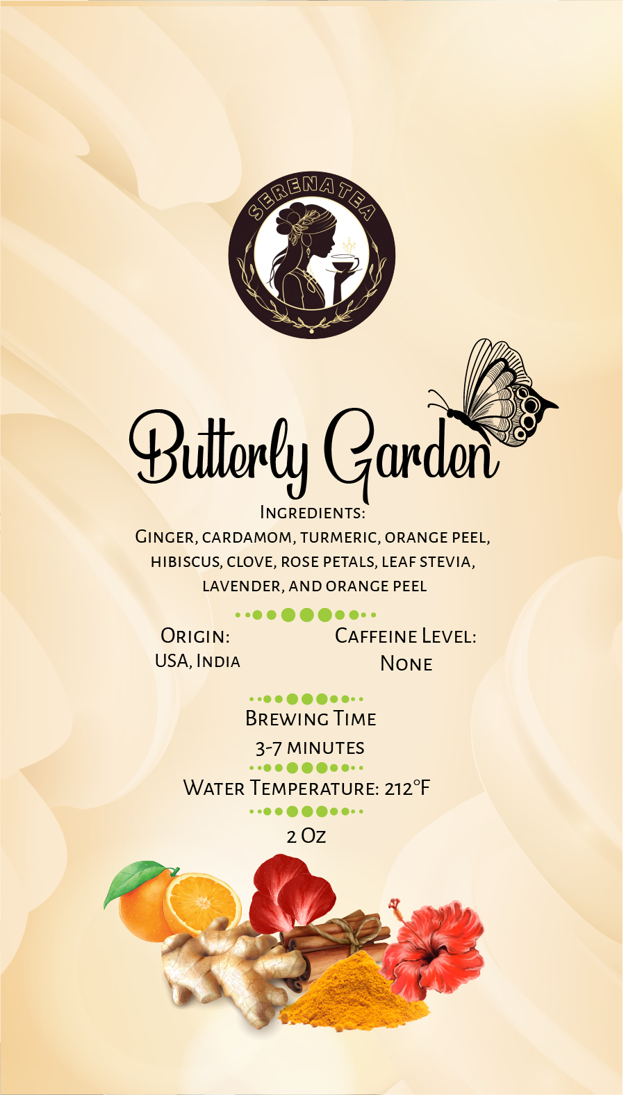 Butterfly Garden Herbal Tea